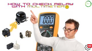 Learn How To Check Relay with Multimeter could be why refrigerator not cooling [upl. by Beller77]