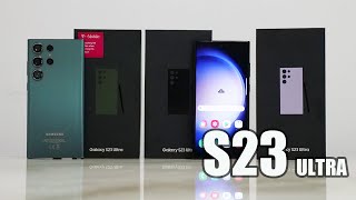 Goophone Galaxy S23 Ultra All Colors Unboxing [upl. by Swirsky]