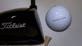 Titleist Golf Balls at The Moment of Impact [upl. by Aoket]