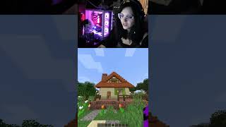 GIRLS vs BOYS playing Minecraft minecraft minecraftmemes gaming girl vs boy funny meme [upl. by Otrevire]