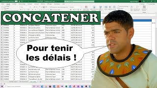 Fonction Excel  Concatener pour créer ses clés de recherche [upl. by Ennalorac]