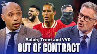 quotIt was wrongquot  Henry amp Carragher debate Salah Trent amp Van Djiks contract disputes  UCL Today [upl. by Gyasi]