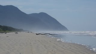 Praia da Juréia  Iguape  SP [upl. by Einalam]