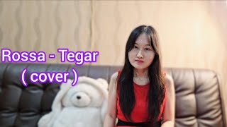 Rossa  Tegar  cover by Veronika Wen  with English lyrics [upl. by Norreht]