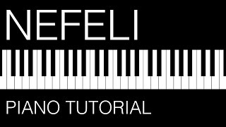 Piano Tutorial Nefeli [upl. by Virgil]