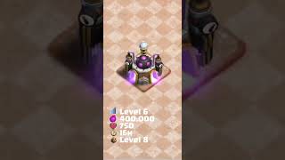 Laboratory All Level  Animation  Cost  HP  TIme  TH Level  Clash of Clans [upl. by Hamer]