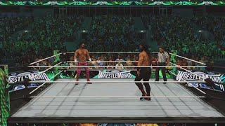 ROMAN REIGNS VS SETH ROLLINS AT WRESTLEMANIA 41 [upl. by Aikat]