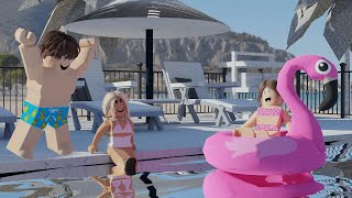 FAMILY VACATION To FLORIDA  Roblox Bloxburg Family Roleplay [upl. by Leif]