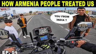 EP54 Look what Armenian People think about India and how they treated us  India to Europe ride [upl. by Brote]