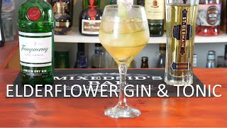 Elderflower Gin and Tonic Recipe [upl. by Brezin]