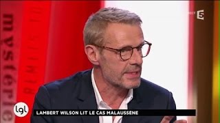 Lambert Wilson lit «Le cas Malaussène» [upl. by Ahcurb]