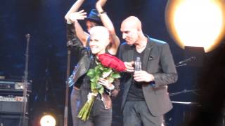 Marie Fredriksson  concert ending  Cirkus Stockholm 8th April 2014 [upl. by Tristram]