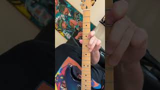 A Minor Pentatonic Exercise 4s guitartutorial guitarlesson guitar [upl. by Narruc]