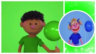 Red Yellow Green Blue featuring The Super Simple Puppets  Kids Songs ACAPELLA [upl. by Chapland711]