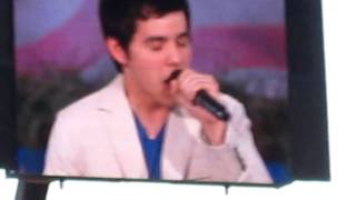 Stand by Me  David Archuleta at A Capitol Fourth rehearsal [upl. by Loren]