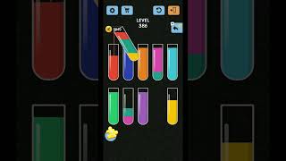 Water Color Sort Level 386 Gameplay  LevelUpX  watercolor shorts level386 watercolorsort game [upl. by Sterling483]