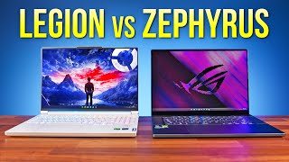 Lenovo Legion 7i vs ASUS Zephyrus G16  Best Premium 16” Gaming Laptop [upl. by Reggy]