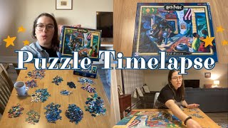 PUZZLE TIMELAPSE  500 Pieces quotDiagon Alleyquot New York Puzzle Company [upl. by Argent]