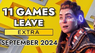 11 GAMES LEAVING PS PLUS EXTRA IN SEPTEMBER 2024  PS EXTRA SEPTEMBER 2024 PLAYSTATION PLUS PREMIUM [upl. by Gawlas]