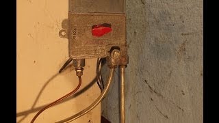 Gas furnace pilot safety switch [upl. by Ylevol]