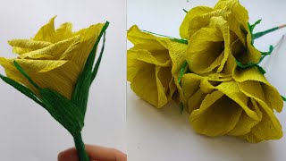 crepe paper flower [upl. by Helen]