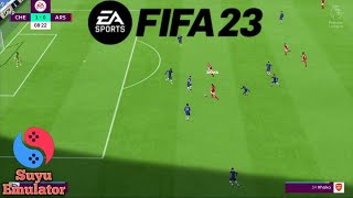 FIFA 23 60fps Suyu Emulator Poco F6 New Driver [upl. by Schaefer]