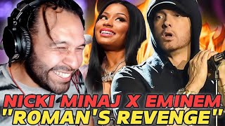 FIRST TIME LISTENING TO Nicki Minaj  Roman’s Revenge feat Eminem Official Audio [upl. by Geanine]