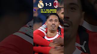 REAL  MILAN 13 • Il Milan Espugna il Bernabeu milan realmadrid leao [upl. by Jenelle]