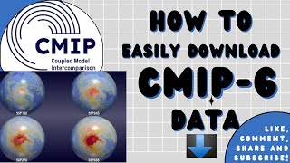 Download Historical and Future Climate Data from 1950 to 2100 CMIP6GCMs Precipitation Temp etc [upl. by Ennasil]