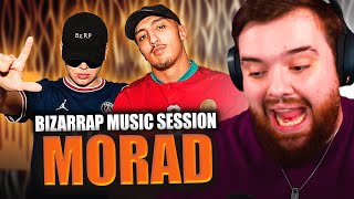 REACCIONANDO a BIZARRAP Music Sessions 47  MORAD [upl. by Irmine146]