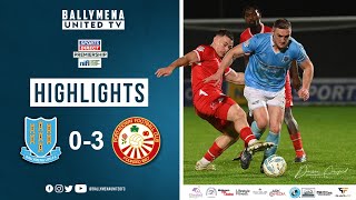 Match Highlights I Ballymena United 03 Portadown [upl. by Armando]