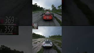 SUPRA MK4 vs Porsche GT2RS fh5 shorts [upl. by Arymat989]