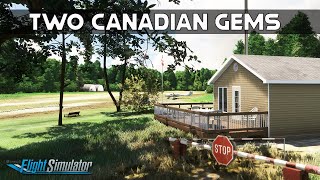 Two Canadian Gems CRL2 and CYSH for Microsoft Flight Simulator [upl. by Addiego]