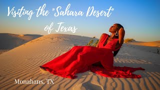 Monahans Sandhills State Park  The Sahara Desert of Texas [upl. by Asilat]