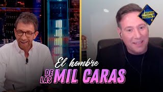 El hombre de las mil caras el gran Carlos Latre  El Hormiguero [upl. by Eelhsa]