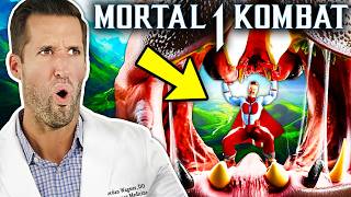 ER Doctor REACTS to BRUTAL Mortal Kombat 1 MK1 Animalities [upl. by Wachtel]