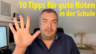 10 Tipps für gute Noten in der Schule  Lehrerschmidt [upl. by Mongeau588]