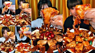 Soft Fatty Fish Belly MUKBANG ASMR 06  SML FOOD [upl. by Yerhpmuh920]