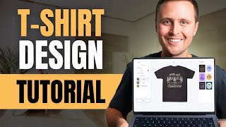 TShirt Design Tutorial For Beginners StepbyStep [upl. by Reckford697]