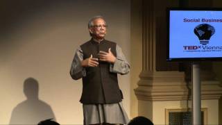 A history of microfinance  Muhammad Yunus  TEDxVienna [upl. by Lleinnad]