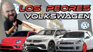 Los PEORES Volkswagen  Te Sorprenderá El 4to 🤕 [upl. by Allemahs760]