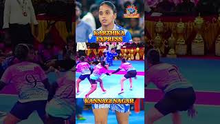 Karthika 🔥❤️kannaginagar kabaddishorts karthika sujistar skills jump viralshorts [upl. by Alexandros]