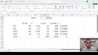 Mass balance in English 15b  Does the basis affect composition calculations [upl. by Vizzone]