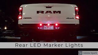 Rear Marker Lights  Ram Rebel [upl. by Halley]