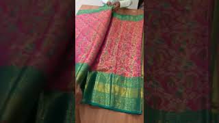 Kanjivaram silk saree 1499 7904771048 kanjivaramsilk kanjivarambridalsilksarees bridalsaree [upl. by Yrad417]