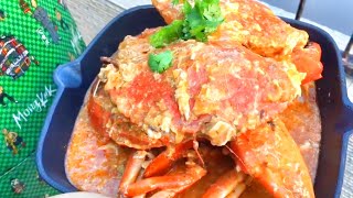 Easy Recipe for the Perfect Singapore Chilli Crab 新加坡辣椒螃蟹 [upl. by Hcib178]