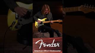 Fender American Ultra II Stratocaster Demo shorts [upl. by Erapsag]