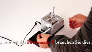 Powermatic 2  Elektrische Zigarettenstopfmaschine  Deutsch [upl. by Artimid160]