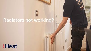 RADIATORS NOT HEATING UP  How to FIX DIY Solution [upl. by Adnor67]