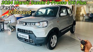 Maruti Suzuki SPresso VXi Plus Full Detailed Review ✅ Price amp Features ❤️ Middle Class Ki SUV [upl. by Aniwde]